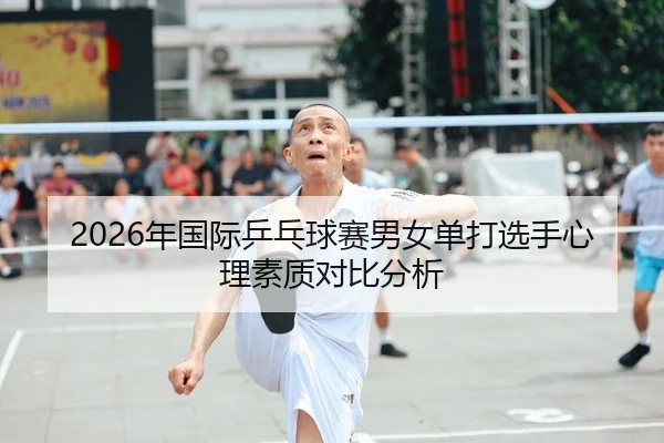 2026年国际乒乓球赛男女单打选手心理素质对比分析